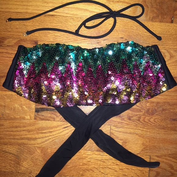 Victoria Secret Bandeau SwimSuit Size Medium