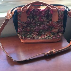 Huipil satchel bag