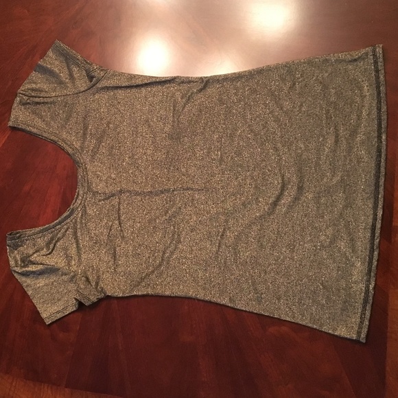 Gold and black Metallic shirt