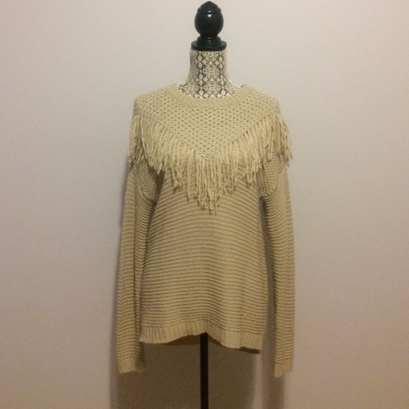 Thick nit cozy sweater: small