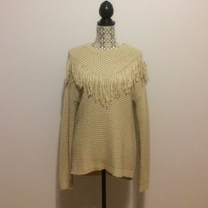 Thick nit cozy sweater: small
