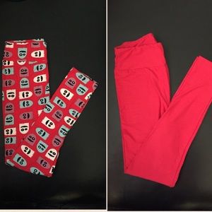 🎃Halloween LuLaRue Legging & Solid (OS)