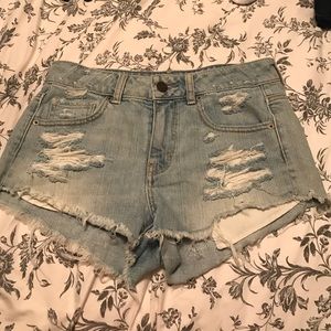 American Eagle Hi-Rise shorts