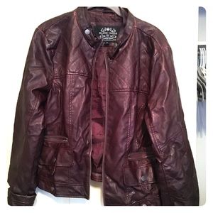 Blanc Noir (from Nordstrom) Vegan Leather Jacket