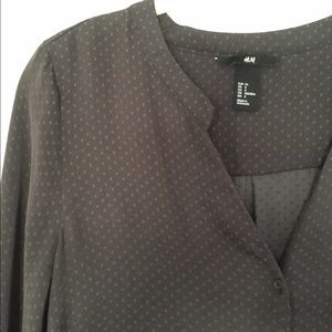 Polka dot silky Blouse