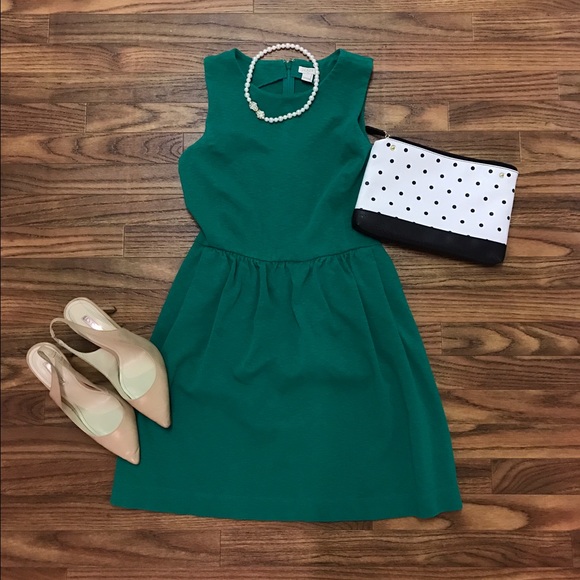 ❗️REDUCED❗️Green JCrew Dress