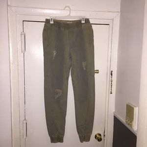 Topman distressed jogger