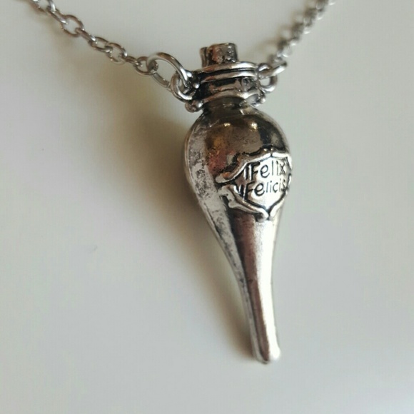 Harry Potter Felix Bottle of Luck Necklace - Picture 3 of 4