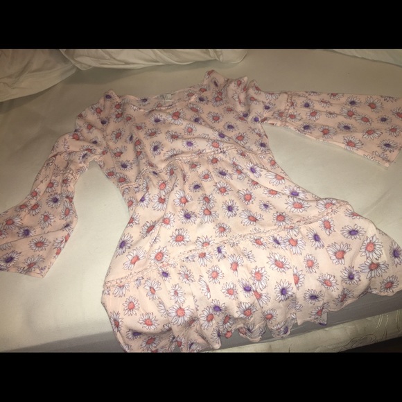 Boho flowy floral tunic size S NWT
