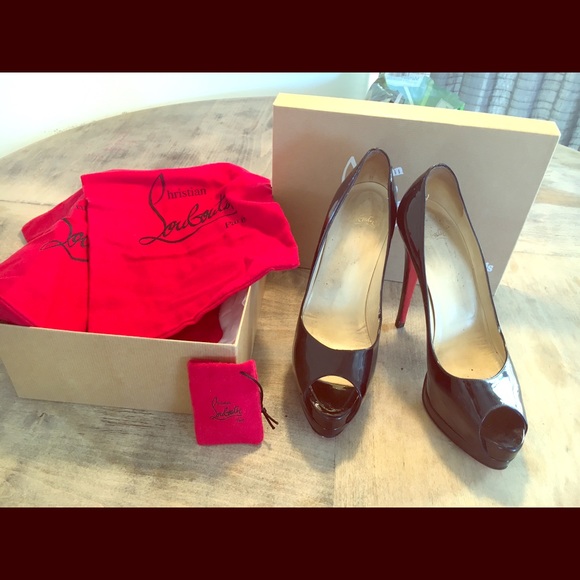 Christian Louboutin Altadama Platforms 140 Black