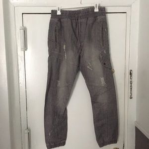 Topman distressed jogger