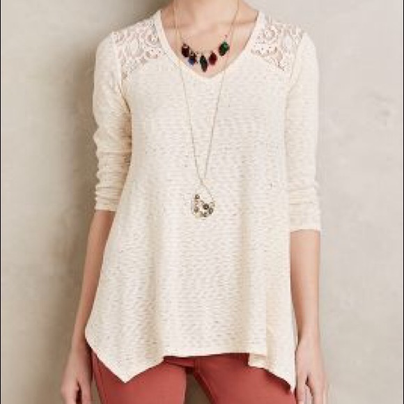 Lace Top Anthropologie