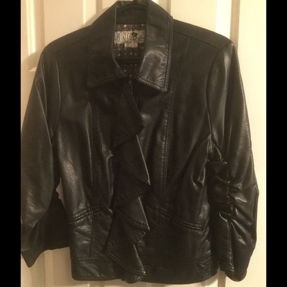 Leather jacket