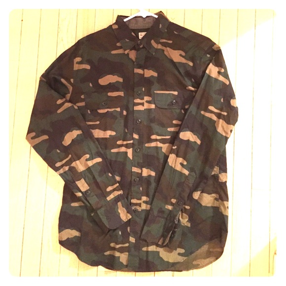 J. crew button down long sleeve shirt. NWT