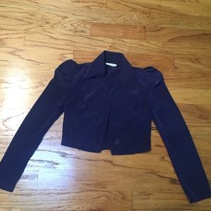 Lush cropped blazer