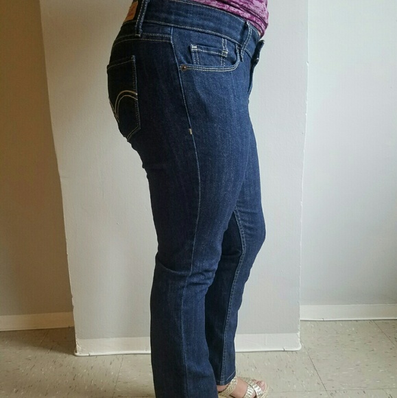 524 Dark wash Levi Jean's for juniors - Picture 3 of 4
