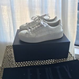 Puma x Fenty by Rihanna Basket Creepers White Glo