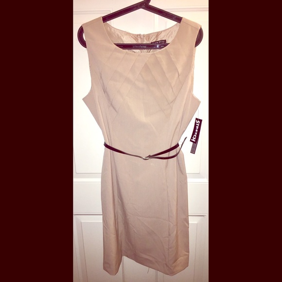NEW True Envy Sheath Dress - Perfect Neutral Color