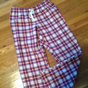 Women's lightweight plaid pajama bottom