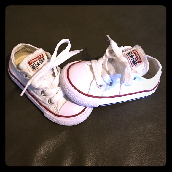 Toddler White Converse Shoes