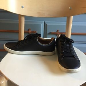 Faux Leather Sneakers