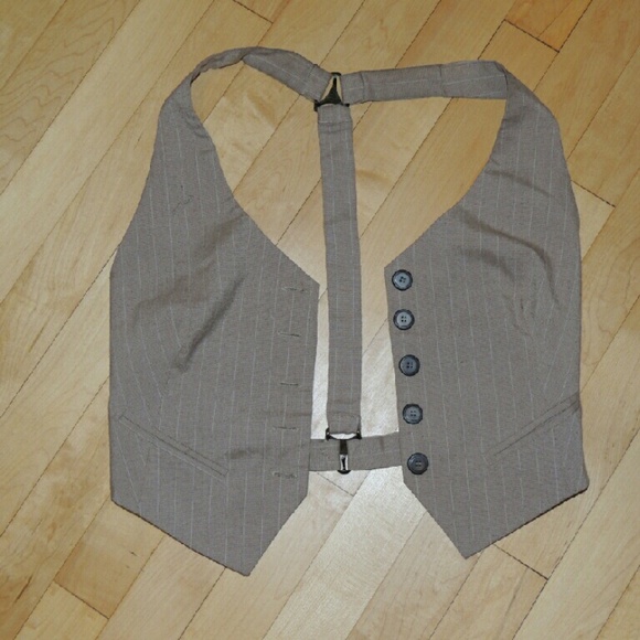 Cute belly top vest