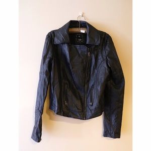 NWOT Guess Vegan Leather Jacket