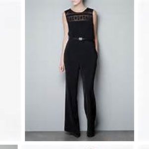Zara Black Jumpsuit