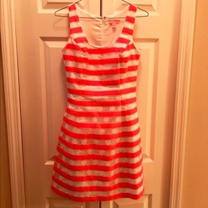 Lilly Pulitzer Pink Stripped Dress