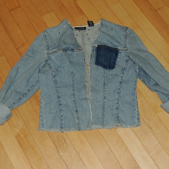 Denim waist jacket