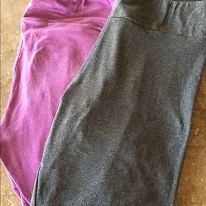 Two pairs of Lularoe TC leggings-brand new
