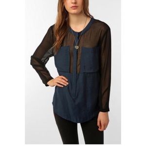 NWT Sheer Panel Top✨ $ FIRM