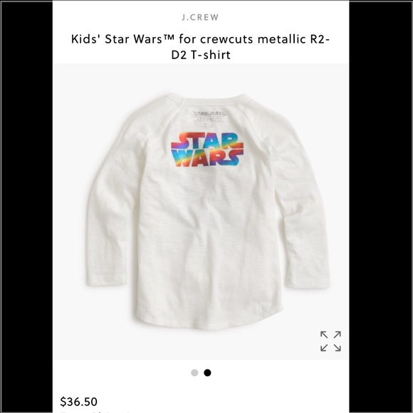 ⭐️CREWCUTS STAR WARS SHIRT - SIZE 8⭐️ cOlLeCtIBlE - Picture 1 of 4