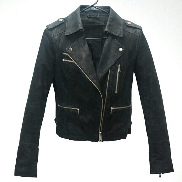 VINTAGE LEATHER RIDER JACKET