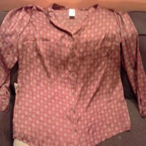 Dress Barn silk dress shirt