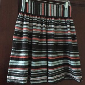 Anthropologie Sparrow Striped Sweater Skirt
