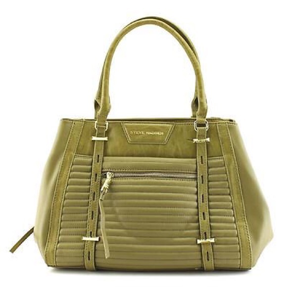 Steve Madden Women Green Satchel NWT