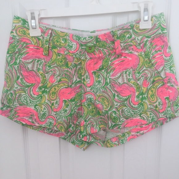 OBO Lilly Pulitzer NWOT - Walsh Shorts - Hot Wings