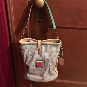 Authentic Dooney and Burke bucket purse