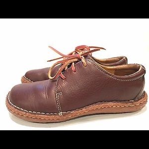 Brown's Landing leather oxfords