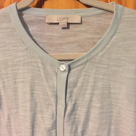 LOFT lightweight cardigan - size XL