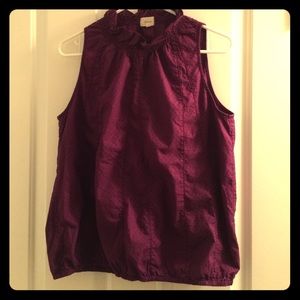 Purple top from The Limited