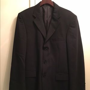 Men's black blazer