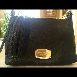 New Michael Kors Bedford Tassle Leather Crossbody