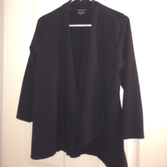Black cardigan