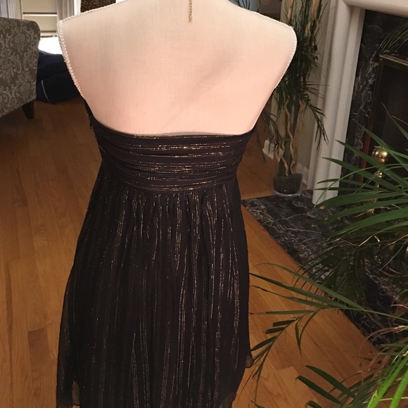 Express Silky cocktail A line strapless dress - Picture 6 of 8