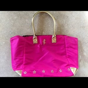 JUICY COUTURE Large Pink Tote Handbag
