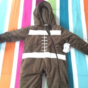 Koala baby brown football fleece!