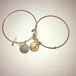 Athena and Artemis Alex and Ani bracelets