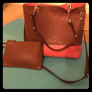 LIKE NEW Calvin Klein Reversible Tote